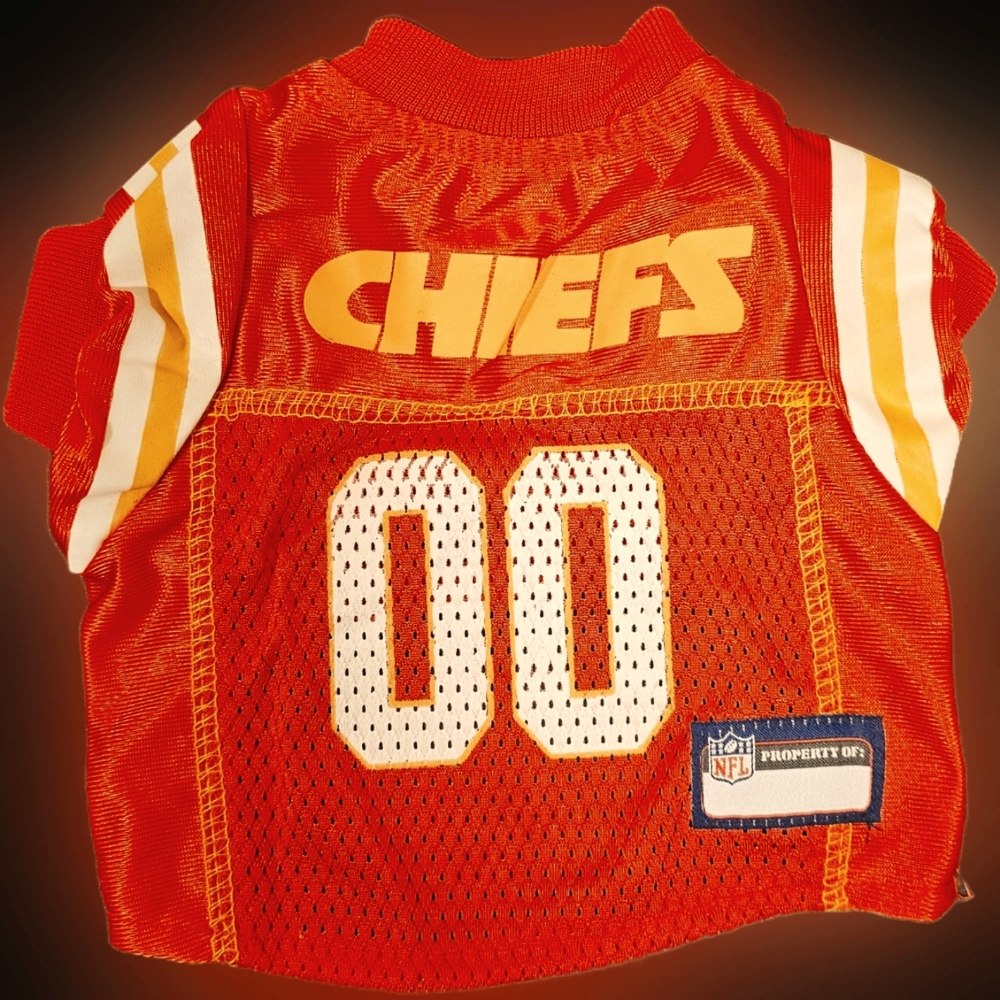 🏈KANSAS CITY CHIEFS DOGGY JERSEY, Size XS🏈 - Picture 3 of 3